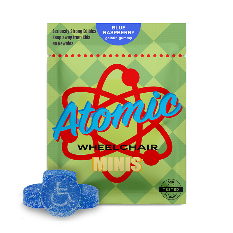 Atomic Wheelchair 400mg THC Mini Gummies