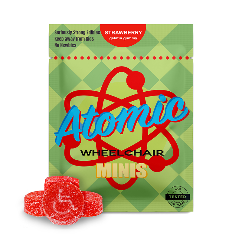 Atomic Wheelchair 400mg THC Mini Gummies