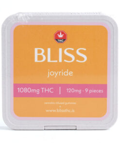Bliss Edibles 1080mg THC Joyride Gummies