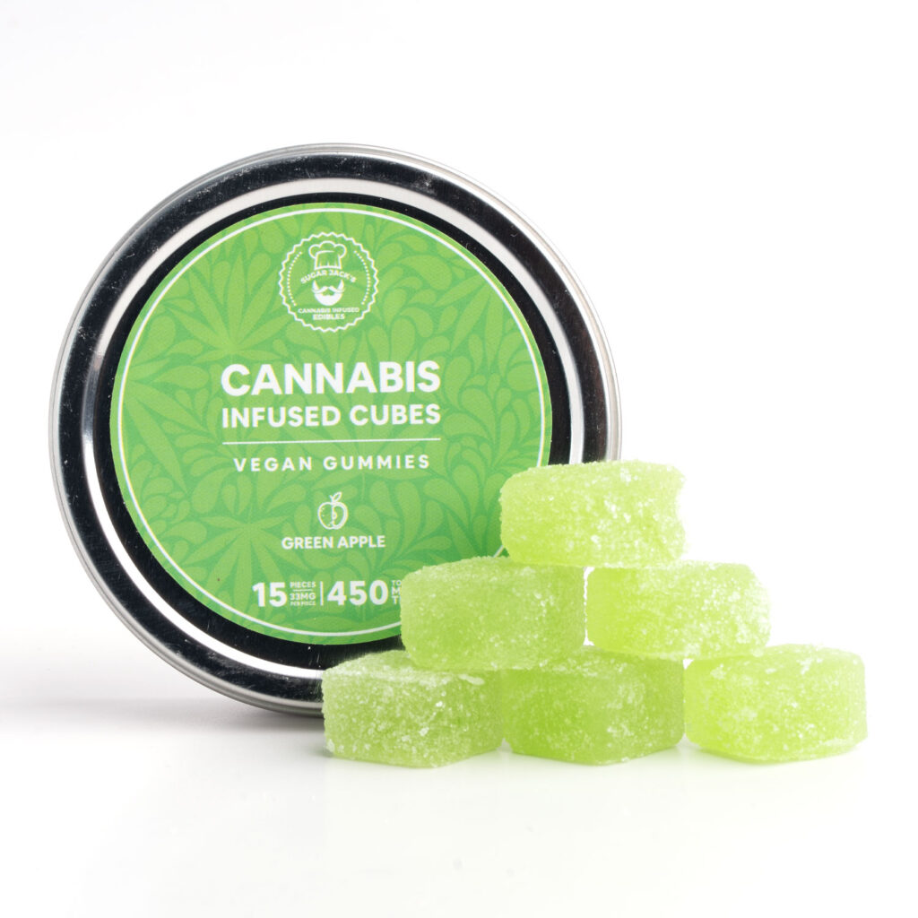 Sugar Jack’s 450mg THC Vegan Gummies
