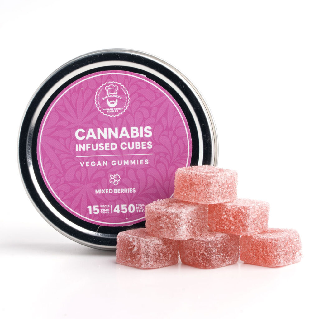 Sugar Jack’s 450mg THC Vegan Gummies