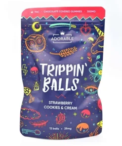 Trippin Balls Adorable 300mg THC Gummy