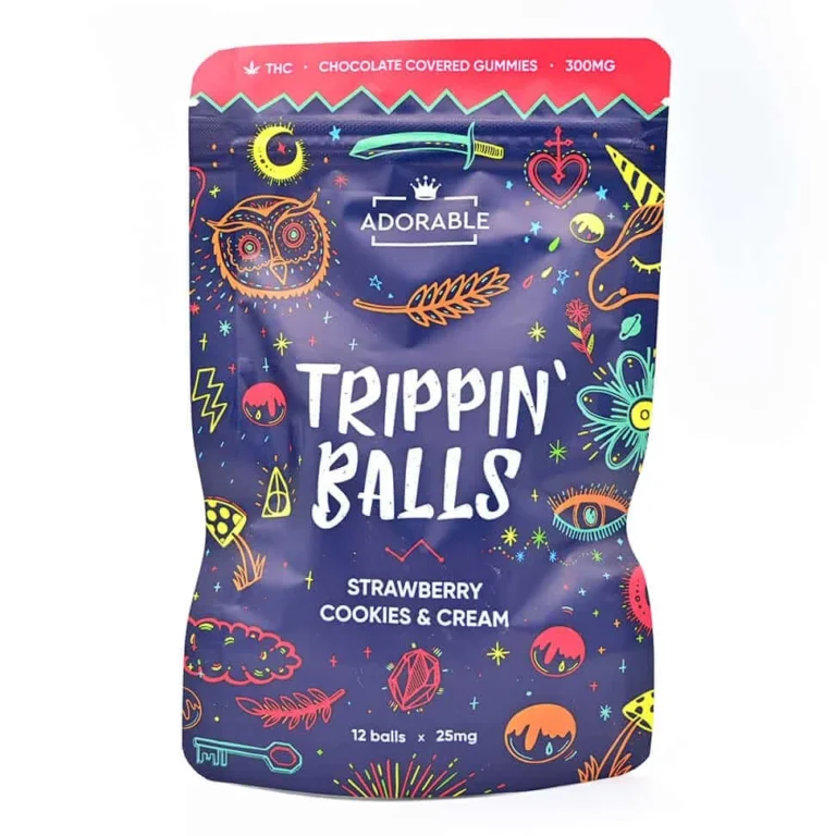 Trippin Balls Adorable 300mg THC Gummy