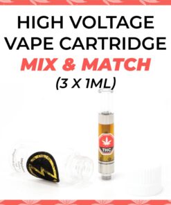 High Voltage Vape Cartridge Mix & Match 3x1ml